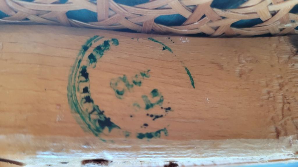 3 wooden bar stool and cannage