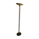 Design floor lamp in plexiglass and brass