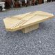 Travertine coffee table from the 70s/80s.