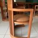 Lot de une table  et 6 fauteuils inspiration Frank Lloyd wright