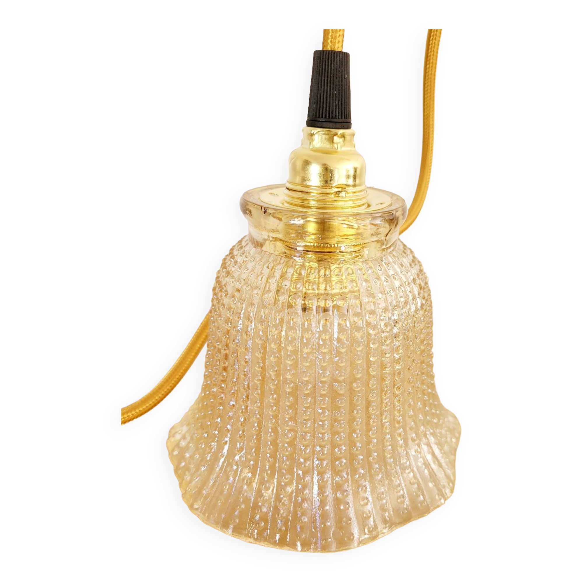 Pair of vintage portable lamps