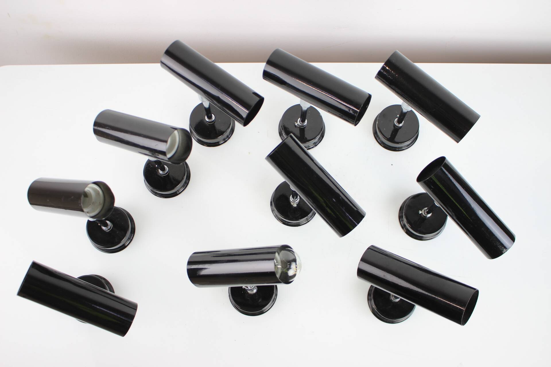 Mid-Century Wall or Sconces Lamp by Napako, 1970's, Up to Ten Items