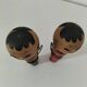 Pair of Japanese Kokeshi dolls - 1950s-1970s