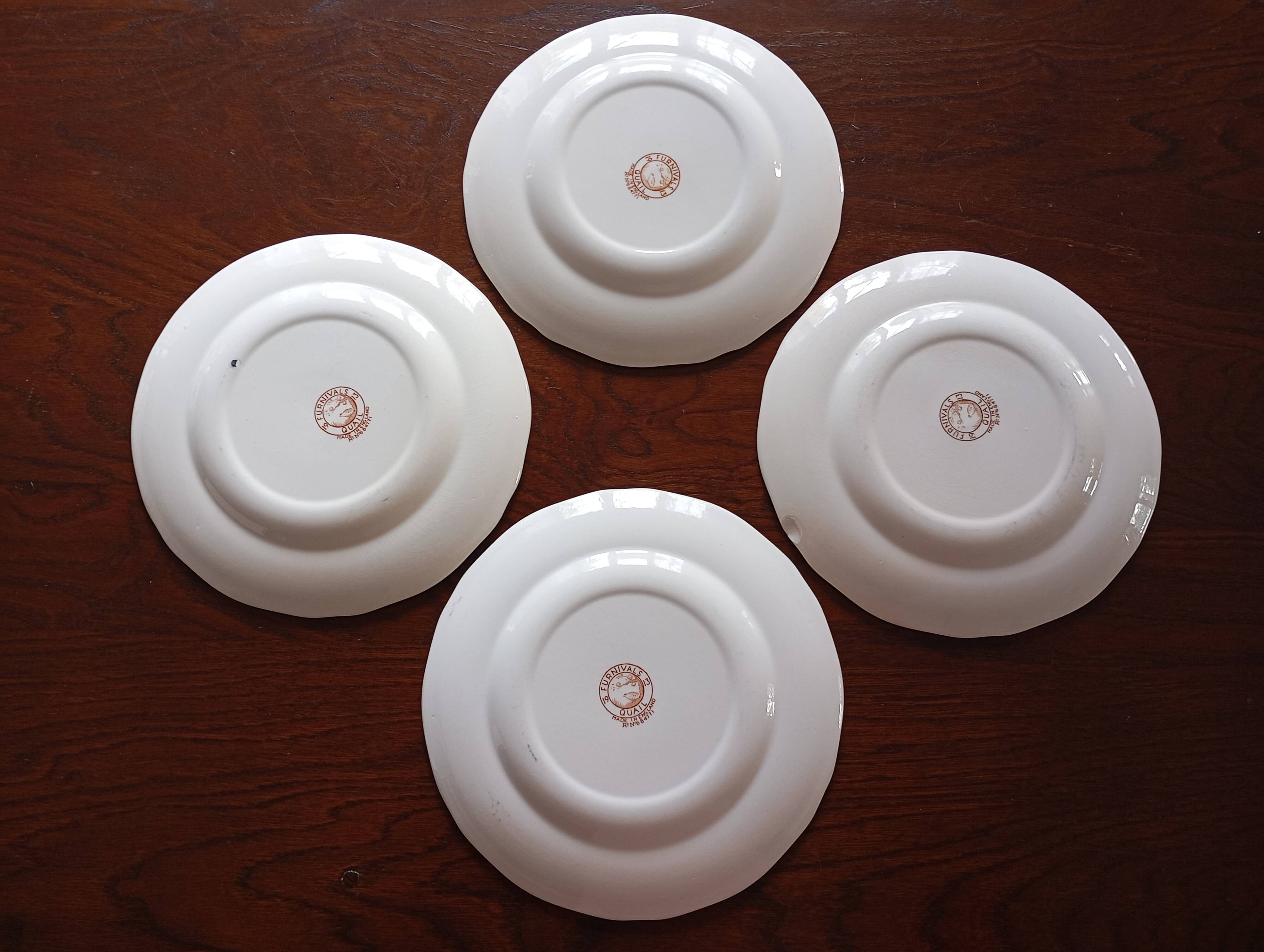 English flat plates by Furnivals "Quail"