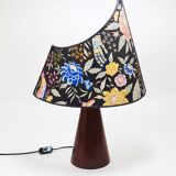 A pair of post-modern Missoni table lamps by Massimo Valloto, Italy, 1980s.