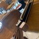 Wooden curule armchair 1880