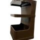 Vintage space age bar trolley side table 'Flair for Prisunic'