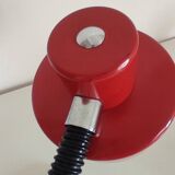 Red flexible 70s lamp