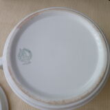 Soup bowl, earthenware vegetable Orchies Moulin des Loups Years 60-70
