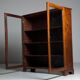 Mahogany display cabinet 19th century antique
