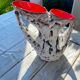 Vintage fat lava vase