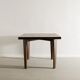 French Mid Century Squared Dining Café Table by Pierre Jeanenret, 1950s