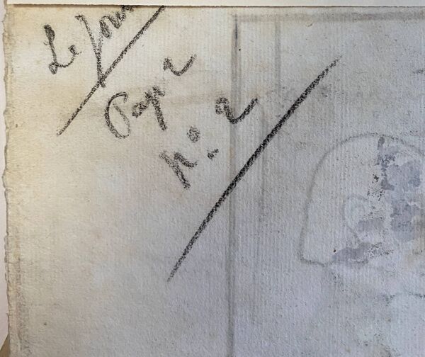 Paire de dessins humoristiques anciens Presse signés Dandurand et Berly