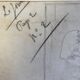Paire de dessins humoristiques anciens Presse signés Dandurand et Berly