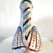 Zoomorphic ceramic pitcher design 70s