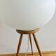 Lampe trépied de sol très rare ULUV des années 1960