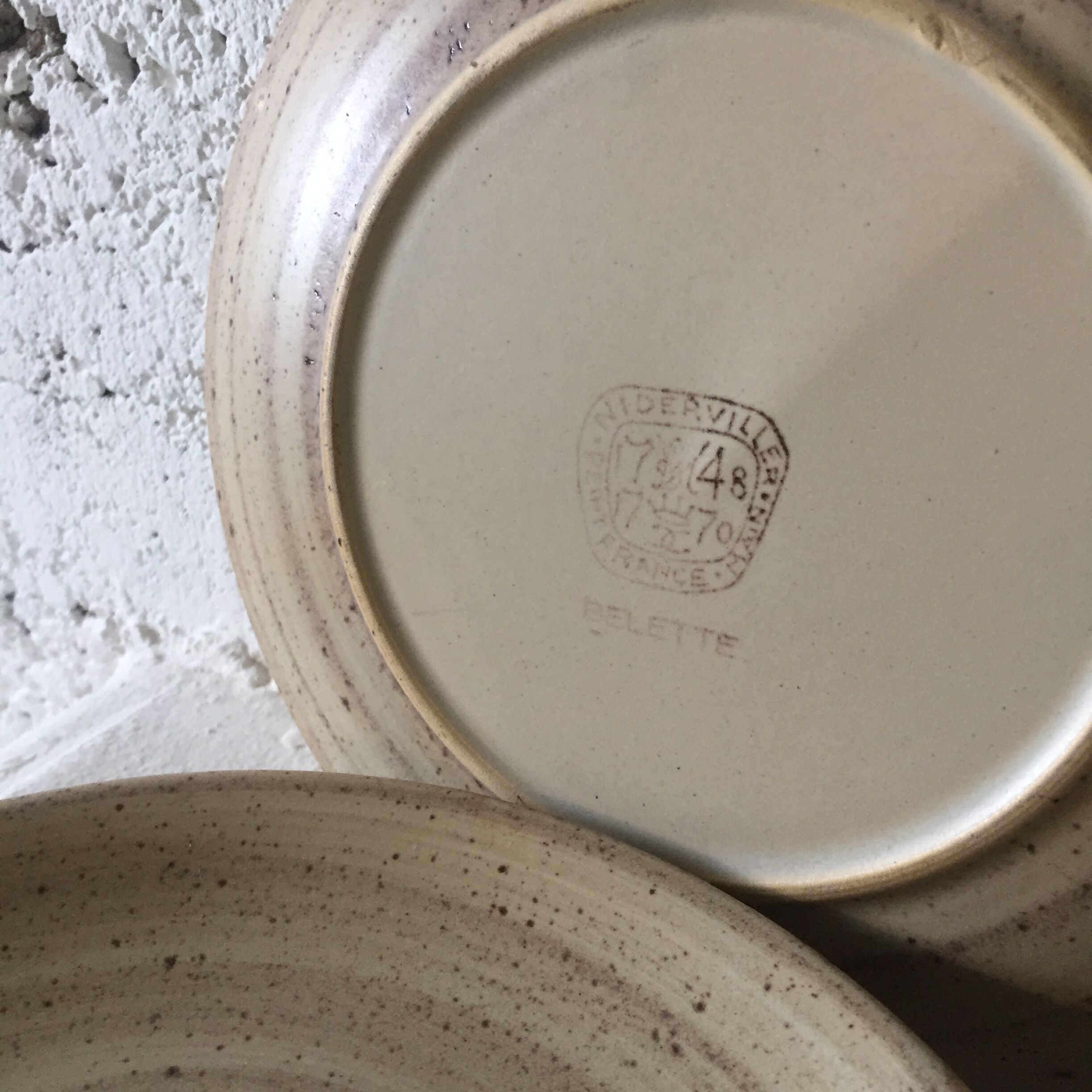 Niderviller sandstone plates