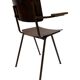 Chaises vintage school années 1960 Eromes