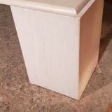 Travertine coffee table