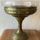 Coupe laiton et verre taille