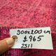 Turkish rug pink 300x200 cm, vintage overdyed tribal wool carpet large 2511