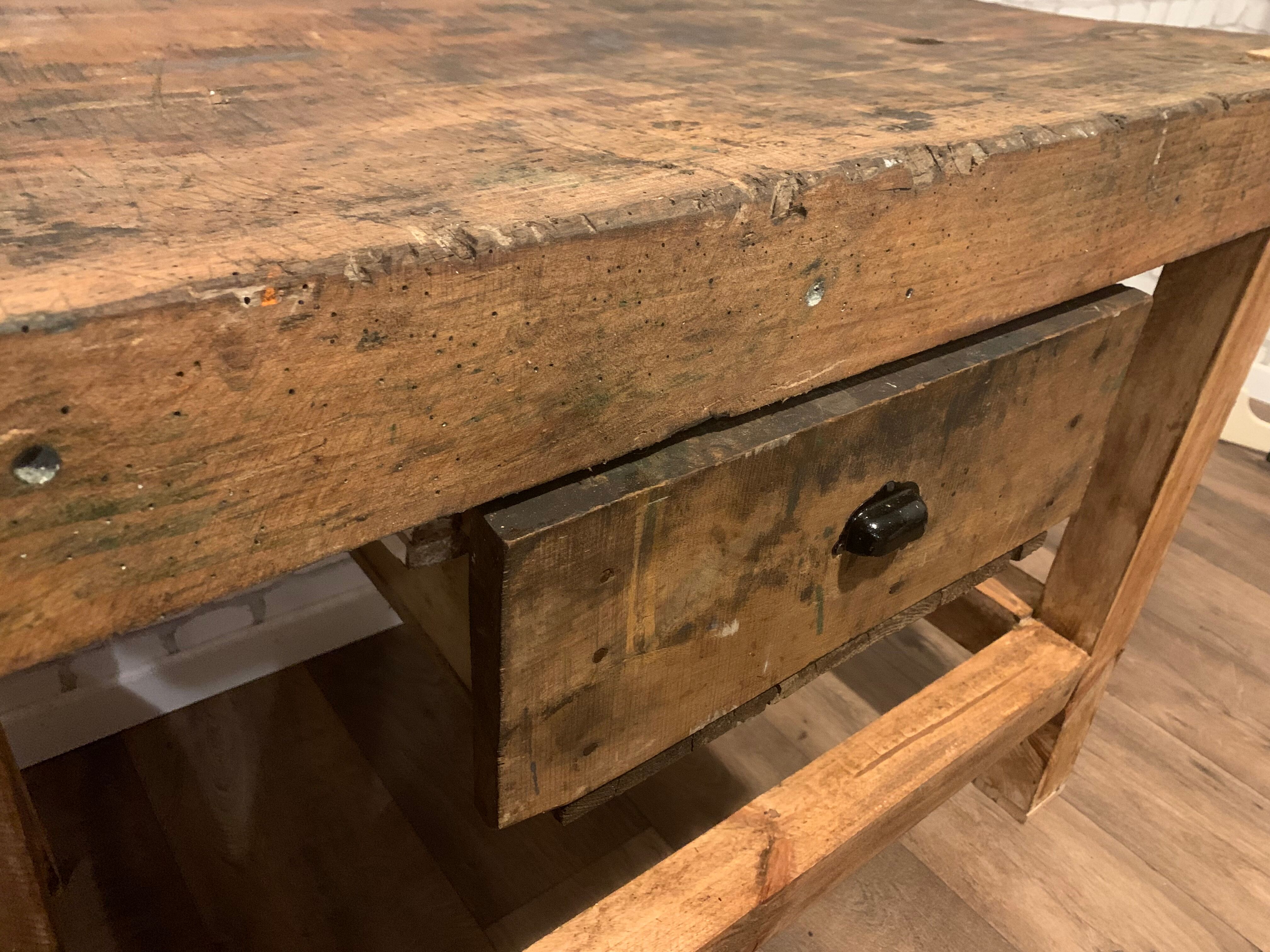 Workbench old craft furniture