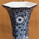Delft baluster vase