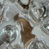 Paire de chandeliers cristal Schneider 1950