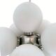 Space Age Sputnik Chandelier with 8 Glass Globes from 1960s