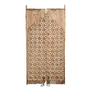 Nandra - Antique Indian Solid Wood Door No.1