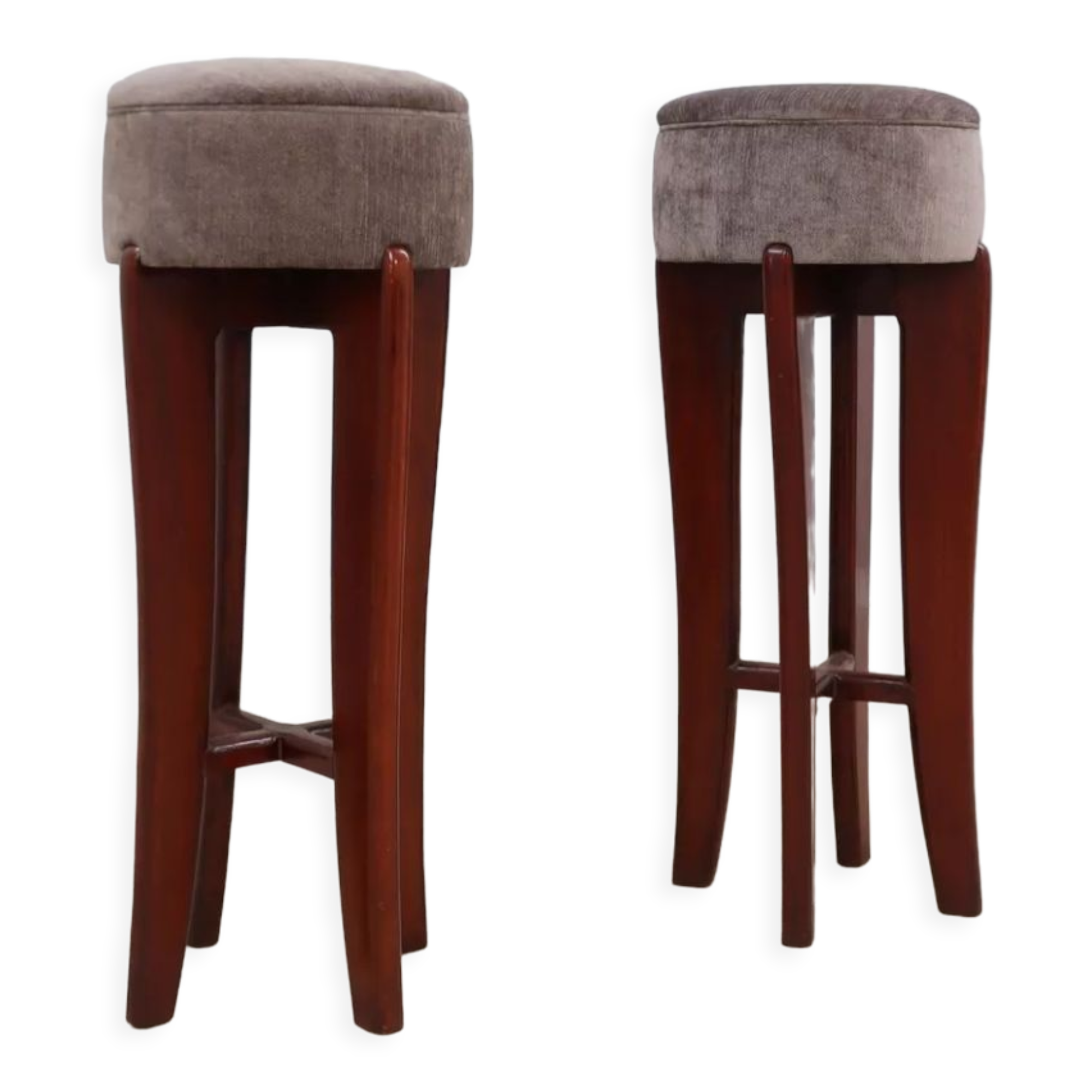 Mid century Melchiorre Bega high stools 1950