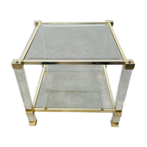 table basse Pierre Vandel - plexiglas