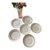 Mismatched dessert plates