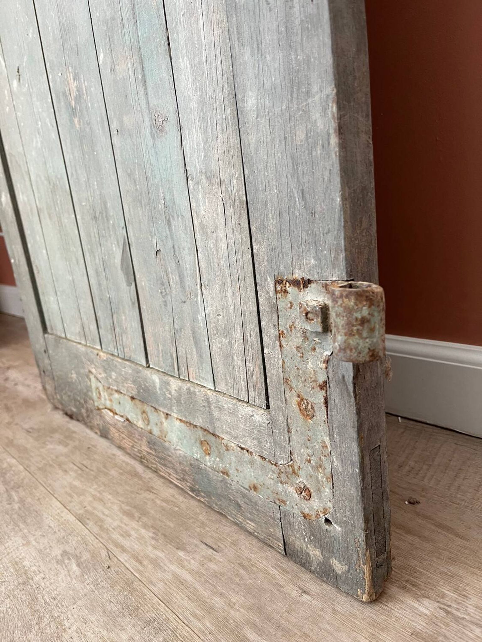 Old shutter blinds