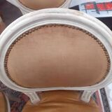 Set of 6 Louis XVI style mediallon chairs