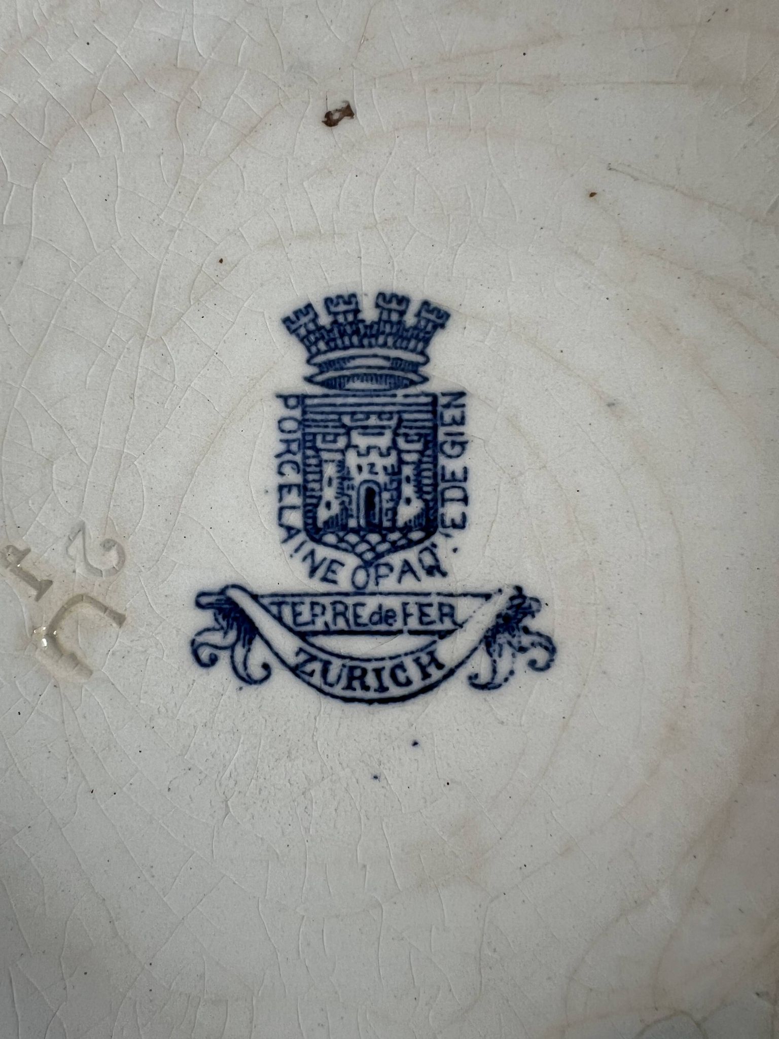 Bol terre de fer gien zurich