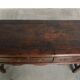 English dresser from the early 18th century made of oak with patina