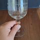 5 guilloche wine glasses from the 1910s/1920s