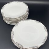 Limoges porcelain cheese/dessert service