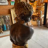 Nubian torch floor lamp