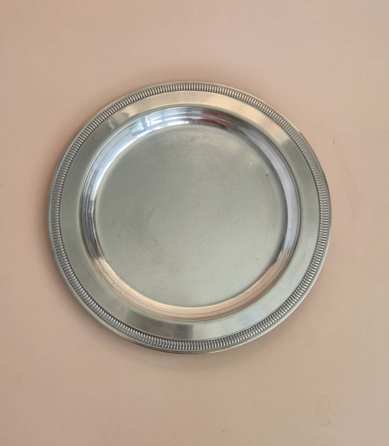 Small round vintage silver plate – France 50s/70s – coffee service