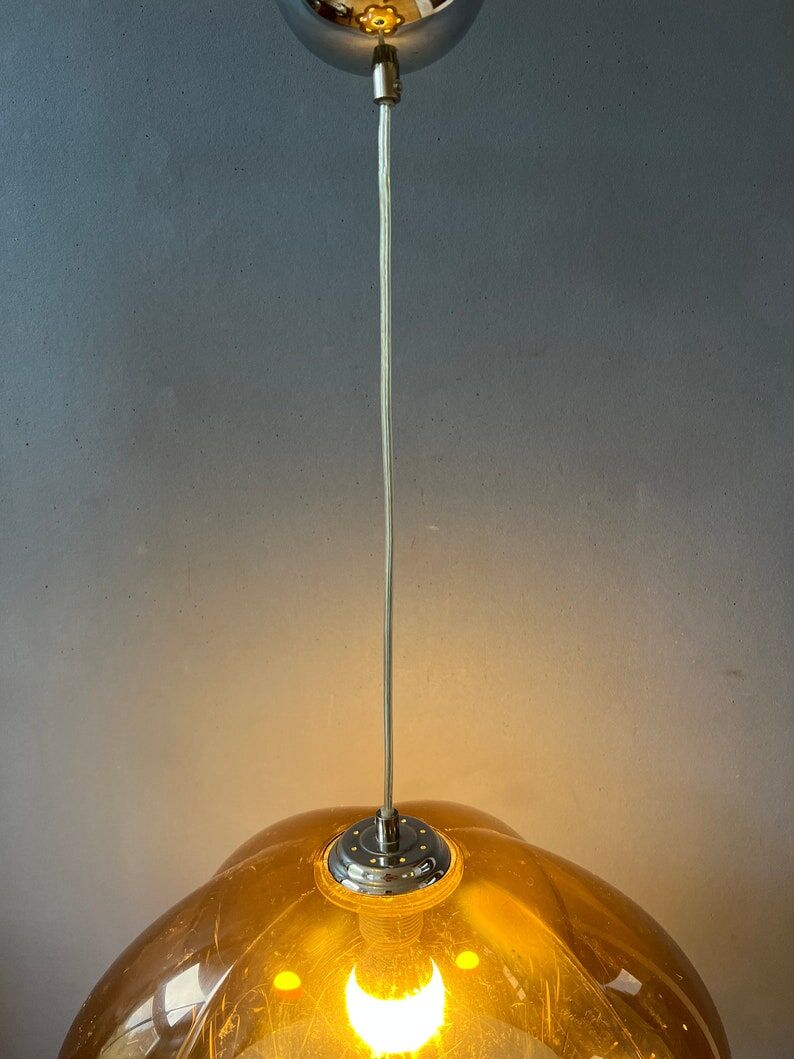 Pendant lamp Herda space age 70s
