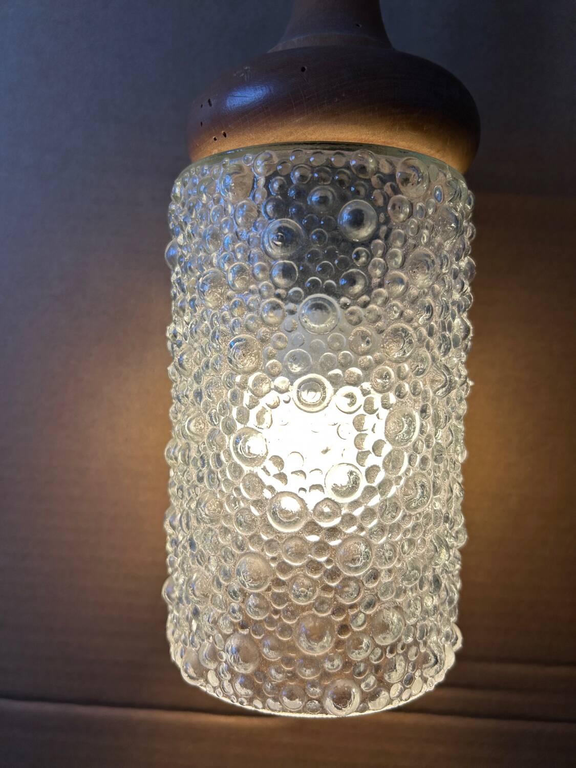 Veb Narva pendant light from the 60s