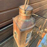 Late 19th century copper boat lantern