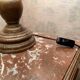 Vintage wooden lamp