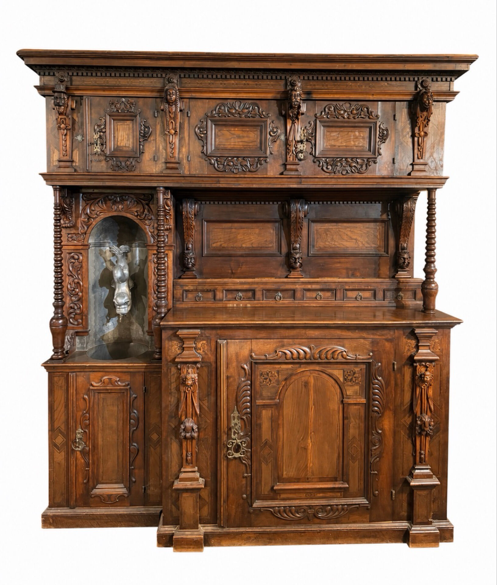 Neo-Gothic Swiss buffet