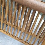 Rattan magazine rack