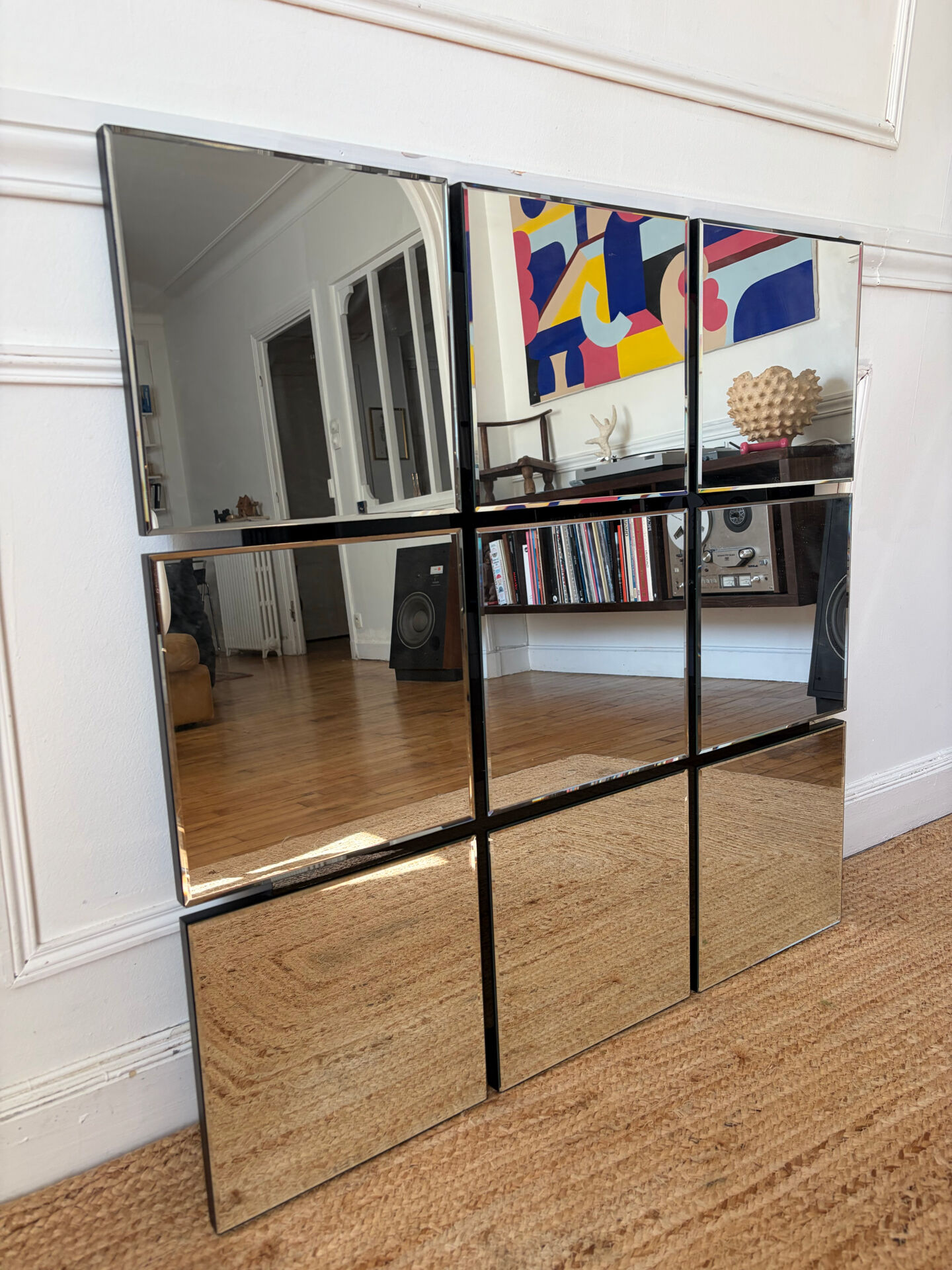 Miroir mosaïque deknudt vintage 90cmx90cm