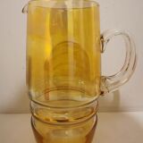 Multicolored orangeade service 60s