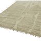 Hand-Knotted Turkish Contemporary 253 cm x 307 cm Beige Wool Carpet